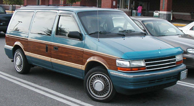 The van